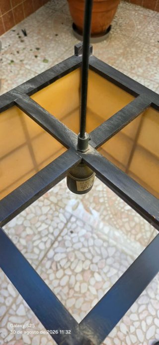 Lámpara de techo estilo japonés