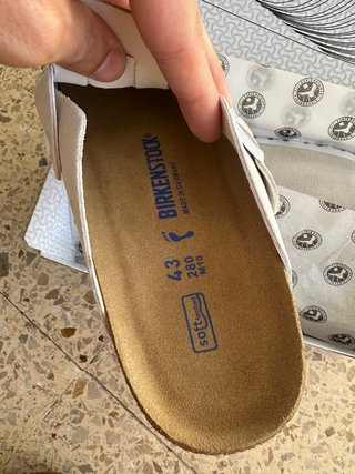 Birkenstock Boston Beige