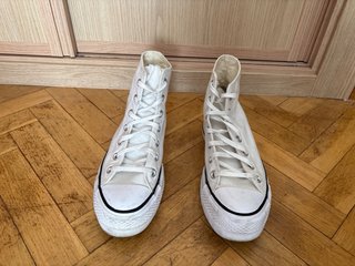 Converse Botas Doble Plataforma Blancas