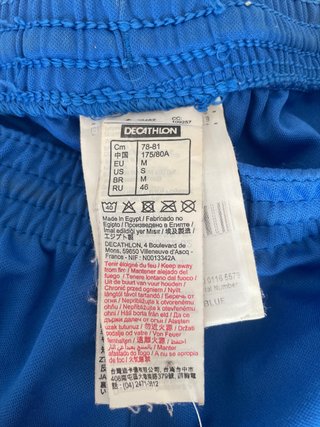Pantalón corto deportivo Kipsta azul