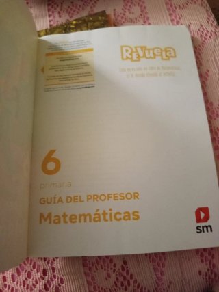 Matemáticas 6 primaria sm.