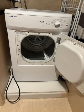 Secadora ANSONIC blanca de exterior