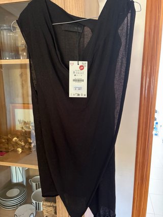 Top Zara Negro Talla Única