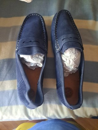 Zapatos Zara niño talla 39 azul
