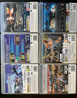 Juegos PS3 7€/unidad