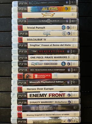 Juegos PS3 7€/unidad