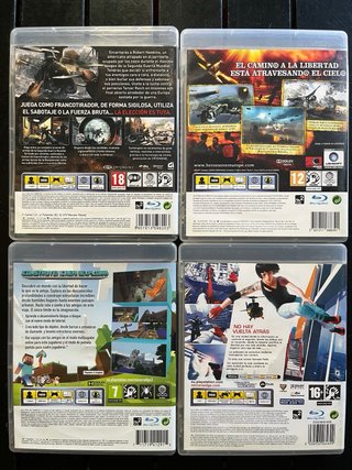 Juegos PS3 7€/unidad