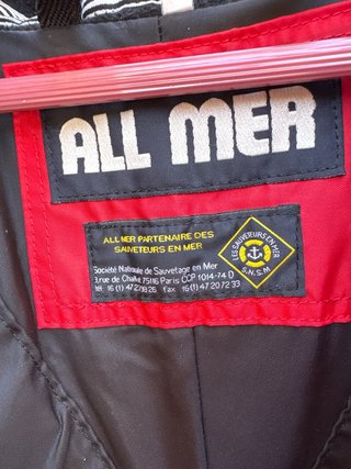 Chaqueta ALL MER Roja y Negra