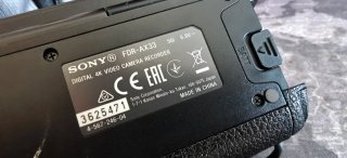 Sony Handycam 4K FDR-AX33