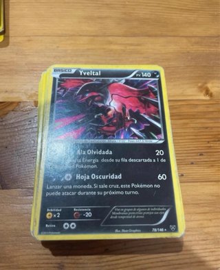 Lote Cartas Pokémon Antiguas Varias