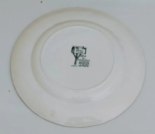 Conjunto 5 Platos Johnson Bros. The Friendly Vil