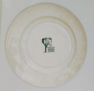 Conjunto 5 Platos Johnson Bros. The Friendly Vil