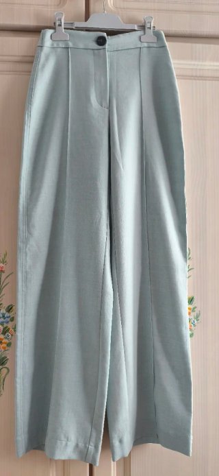 Pantalón ancho verde