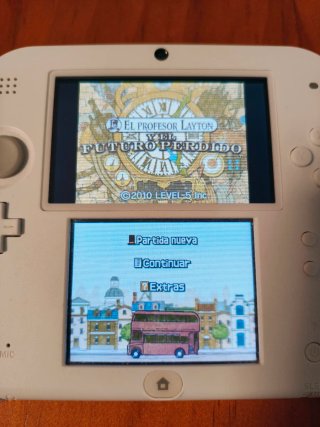 El Profesor Layton y el Futuro Perdido Nintendo DS