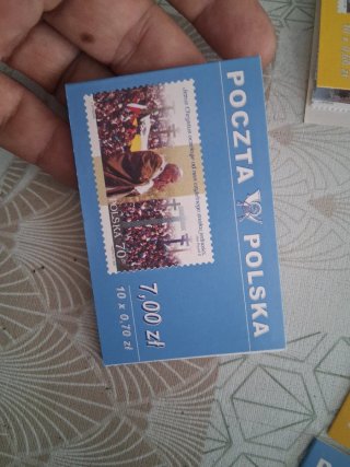2x Poczta Polska 6,00 zł y 2x 7,00 zł