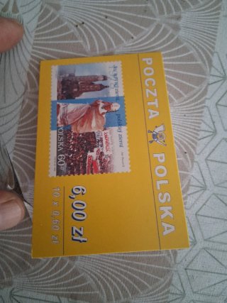 2x Poczta Polska 6,00 zł y 2x 7,00 zł