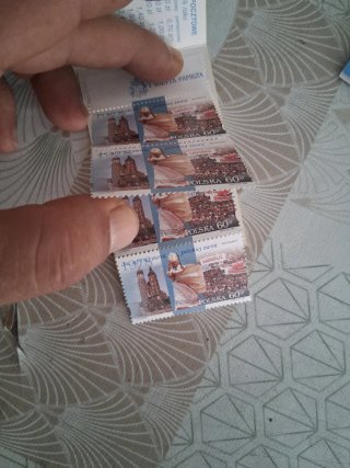 2x Poczta Polska 6,00 zł y 2x 7,00 zł
