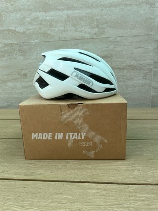 Casco Abus Stormchaser Ace Talla M Blanco