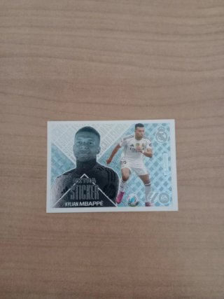 Sticker Extra plata  Mbappé Liga Este 26-27