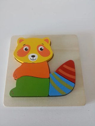 Lote 5 Puzzles Infantiles Madera