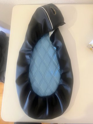 Funda de asiento CUERO de moto acolchado