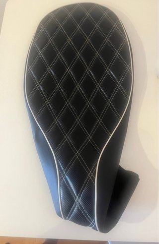 Funda de asiento CUERO de moto acolchado