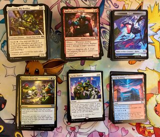 Colección 380 Cartas Magic TMNT Inglés