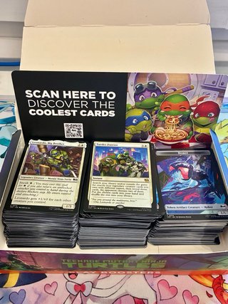 Colección 380 Cartas Magic TMNT Inglés