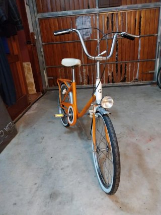 Bicicleta Paseo BH Naranja/Blanca