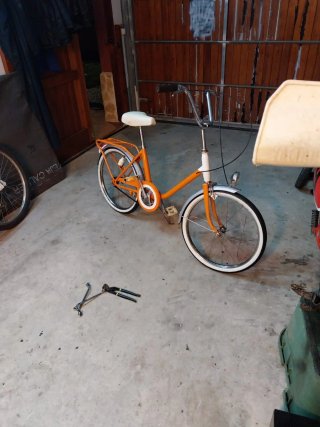 Bicicleta Paseo BH Naranja/Blanca