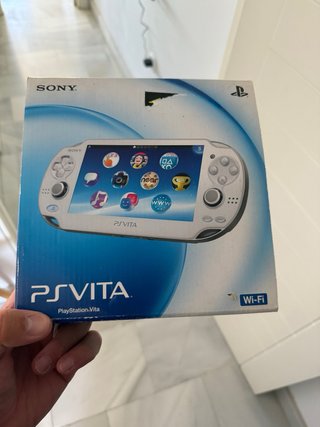 PS Vita Oled Blanca Japonesa Completa
