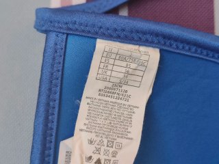 Bikini Calzedonia blu elettrico paillettes