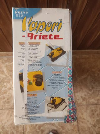 Fregona a vapor sin estrenar