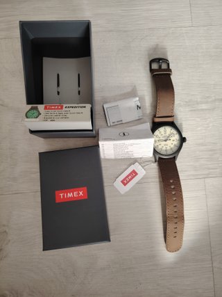 Reloj Timex Expedition Beige/Marrón