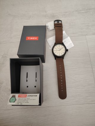 Reloj Timex Expedition Beige/Marrón