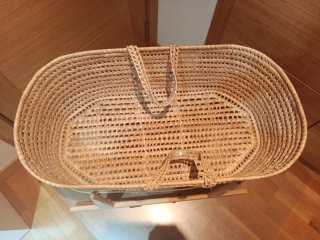 Moisés Cuna Bebe Mimbre marca Cucosbaby