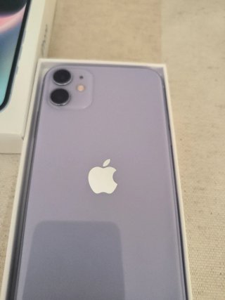 iPhone 11 viola/Argento solo per parti