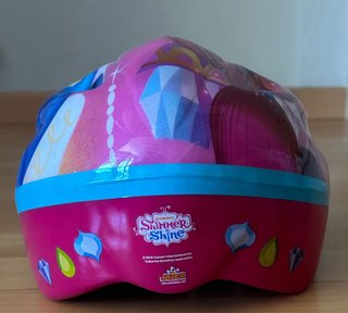 Casco bici Shimmer y Shine infantil