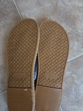Sandalias mujer con terciopelo