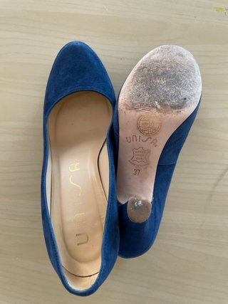 Zapatos UNISA azul ante (puesto 1 vez)