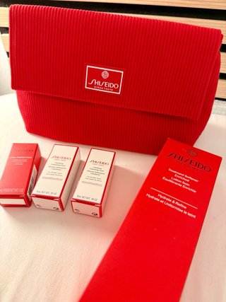 Kit Beleza Shiseido Vermelho