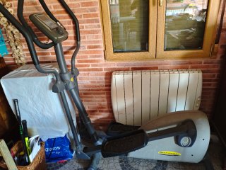 Bicicleta elíptica de ejercicio