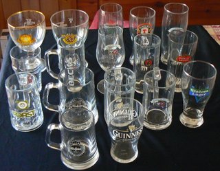 Collezione 66 Bicchieri Birra Diversi