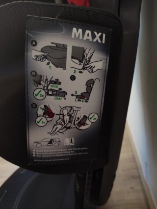 Silla Coche Takata Maxi Premium Negra