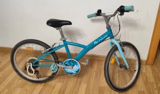 Bicicleta infantil B'TWIN azul