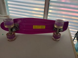 Monopatín Morado Penny Board