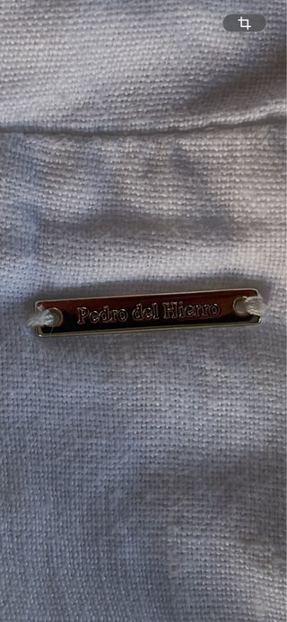 Mono Pedro del Hierro blanco lino