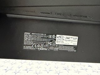 Monitor da gioco MSI Optix MAG274R2 27" IPS 165Hz 1ms