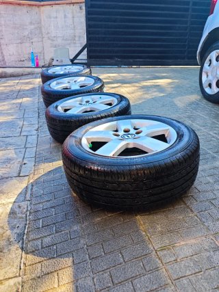 Llantas Originales VW 205/55/R16 H con Neumáticos