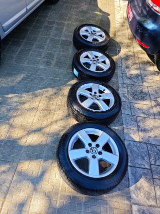 Llantas Originales VW 205/55/R16 H con Neumáticos